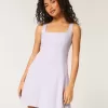 Rochie mini structurată din amestec de in Rochie mini structurată din amestec de in