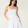 Rochie mini structurată din amestec de in Rochie mini structurată din amestec de in