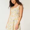 Rochie mini structurată din amestec de in Rochie mini structurată din amestec de in