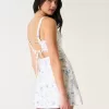 Rochie mini structurată din amestec de in Rochie mini structurată din amestec de in