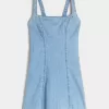Rochie mini structurată din amestec de in Rochie mini structurată din amestec de in
