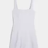 Rochie mini structurată din amestec de in Rochie mini structurată din amestec de in