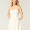 Rochie Skort Crosshatch cu spatele deschis Rochie Skort Crosshatch cu spatele deschis