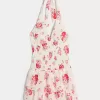 Rochie Skort cu Halter, cu două niveluri Rochie Skort cu Halter, cu două niveluri