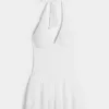 Rochie Skort cu Halter, cu două niveluri Rochie Skort cu Halter, cu două niveluri