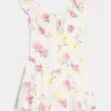 Rochie Skort cu maneca fluturata Rochie Skort cu maneca fluturata