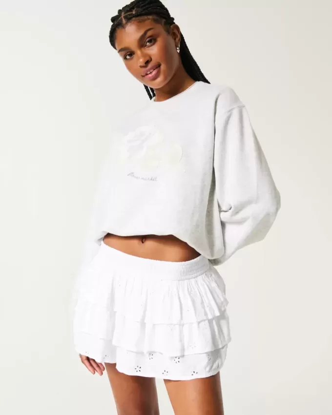 Short mini cu etaje Short mini cu etaje