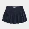 Short mini cu etaje cu smock Short mini cu etaje cu smock