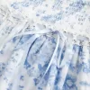 Short mini cu etaje cu smock Short mini cu etaje cu smock