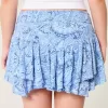Short mini cu etaje cu tiv asimetric Short mini cu etaje cu tiv asimetric