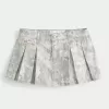 Short mini cu pliuri Camo Short mini cu pliuri Camo