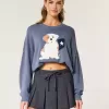 Short mini cu pliuri cu talie mijlocie Short mini cu pliuri cu talie mijlocie