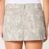 Short mini cu talie joasă Camo Twill Short mini cu talie joasă Camo Twill