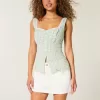 Short mini din denim cu talie joasă Short mini din denim cu talie joasă