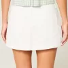 Short mini din denim cu talie joasă Short mini din denim cu talie joasă