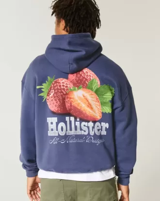 Strawberry Logo Graphic Hanorac