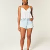 Top Babydoll cu model Paisley ușor