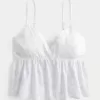 Top Babydoll cu model Paisley ușor