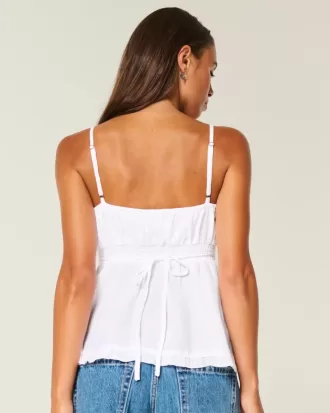 Top Babydoll cu nasturi