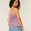 Top Babydoll cu nasturi Top Babydoll cu nasturi