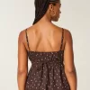 Top Babydoll cu nasturi Top Babydoll cu nasturi