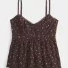 Top Babydoll cu nasturi Top Babydoll cu nasturi