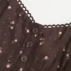 Top Babydoll cu nasturi Top Babydoll cu nasturi