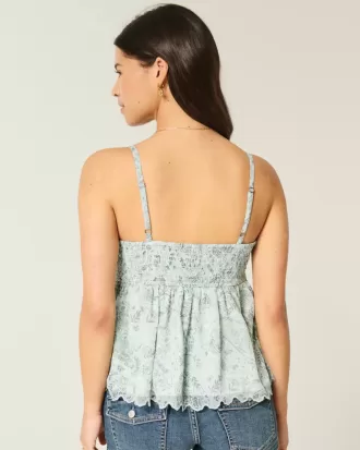 Top Babydoll din șifon ușor