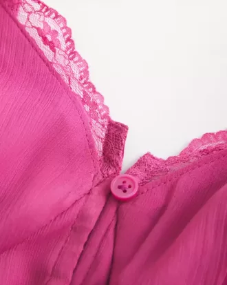 Top Babydoll din șifon ușor