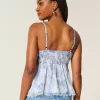 Top Babydoll din șifon ușor
