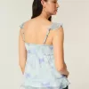Top Babydoll din șifon ușor Top Babydoll din șifon ușor
