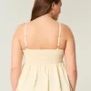 Top Babydoll din șifon ușor