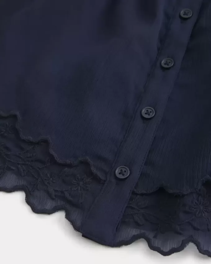 Top Babydoll din șifon ușor Top Babydoll din șifon ușor
