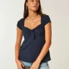Top Babydoll Easy Tie Bust Top Babydoll Easy Tie Bust