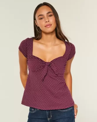 Top Babydoll Easy Tie Bust