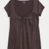 Top Babydoll Easy Tie Bust Top Babydoll Easy Tie Bust