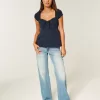 Top Babydoll Easy Tie Bust Top Babydoll Easy Tie Bust