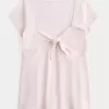 Top Babydoll Easy Tie Bust Top Babydoll Easy Tie Bust