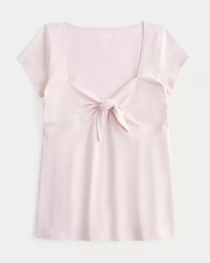 Top Babydoll Easy Tie Bust Top Babydoll Easy Tie Bust