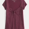 Top Babydoll Easy Tie Bust Top Babydoll Easy Tie Bust