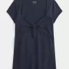 Top Babydoll Easy Tie Bust Top Babydoll Easy Tie Bust
