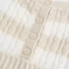 Top Babydoll Henley cu maneci scurte