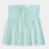 Top Babydoll în stil croșetat, fără bretele Top Babydoll în stil croșetat, fără bretele
