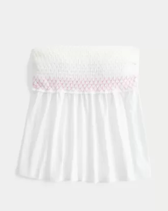Top Babydoll ușor fără bretele