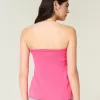 Top Babydoll ușor fără bretele