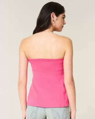 Top Babydoll ușor fără bretele