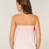 Top Babydoll ușor fără bretele
