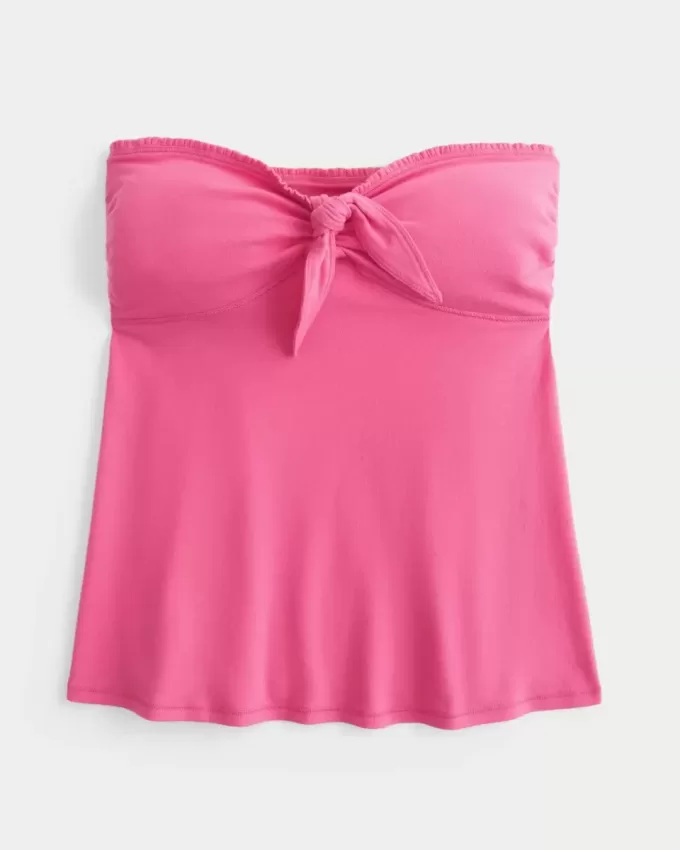 Top Babydoll ușor fără bretele