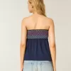 Top Babydoll ușor fără bretele