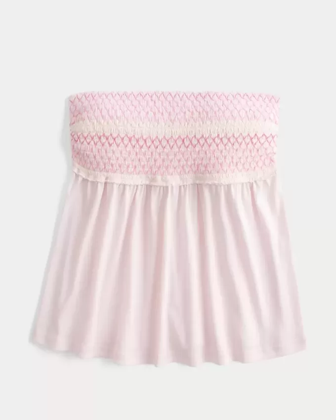 Top Babydoll ușor fără bretele
